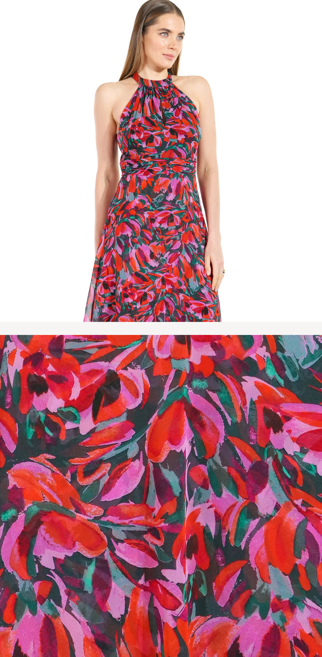 The Botanical Halter Gown