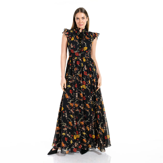 The Autumn Bloom Maxi Dress