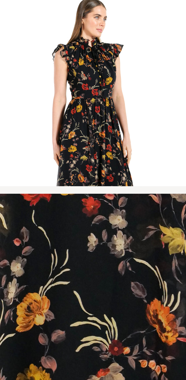 The Autumn Bloom Maxi Dress