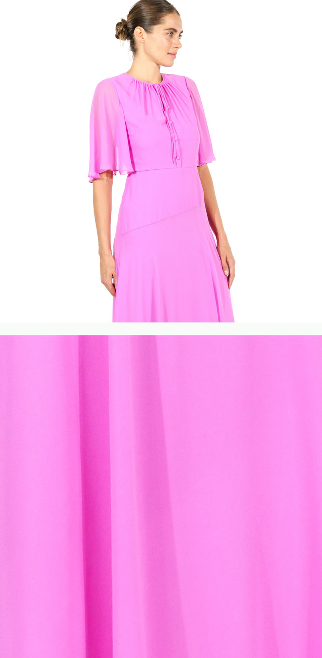 Graceful Lilac Maxi Dress