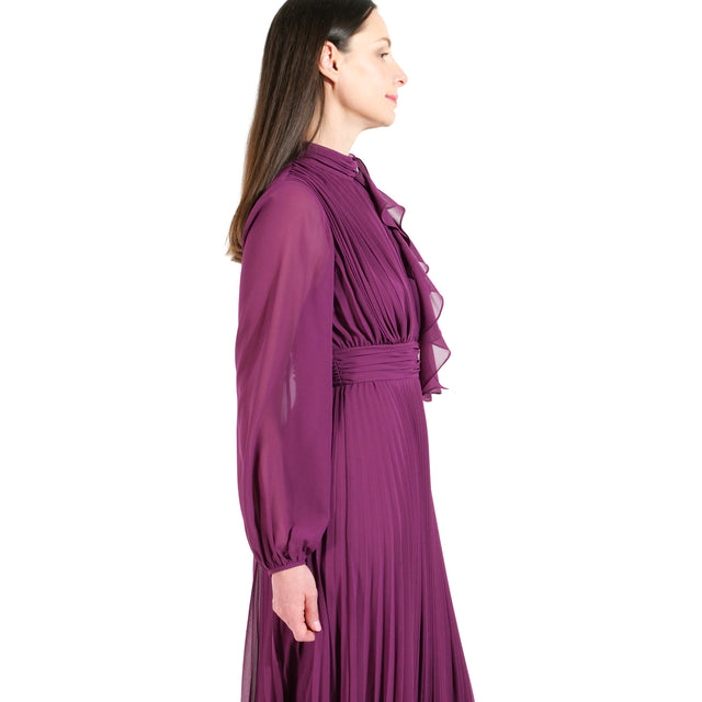 The Pleated Ruffle Gown