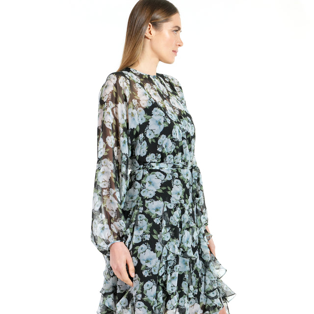 The Winter Garden Ruffle Dress