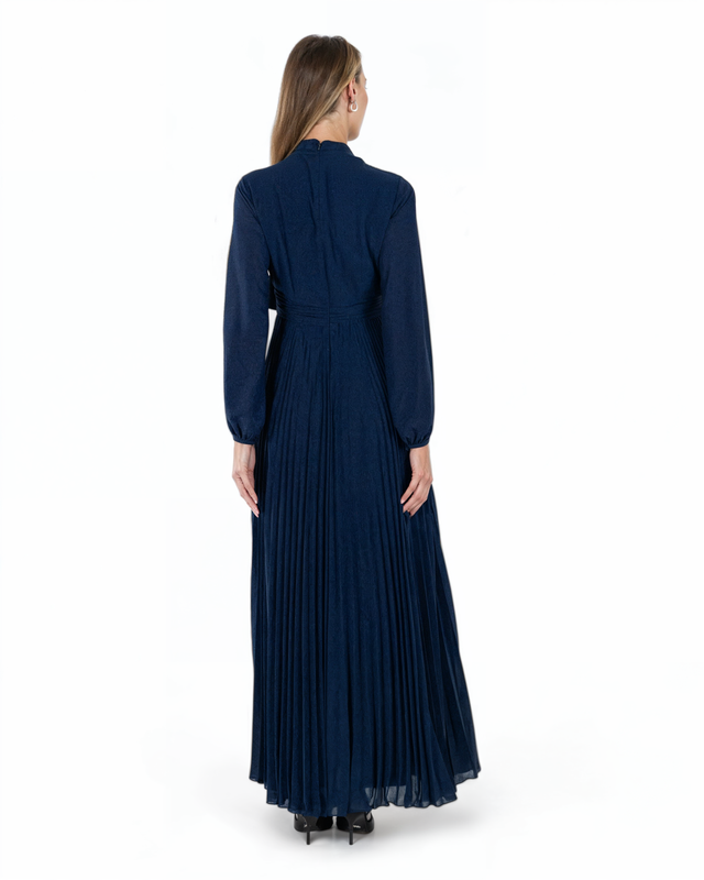 The Pleated Ruffle Gown